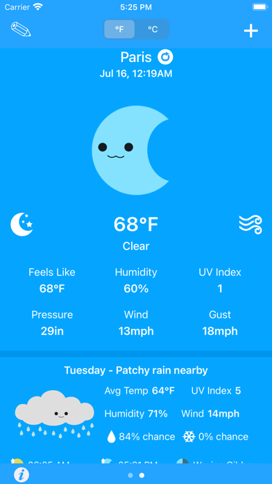 WeatherCute World Screenshot