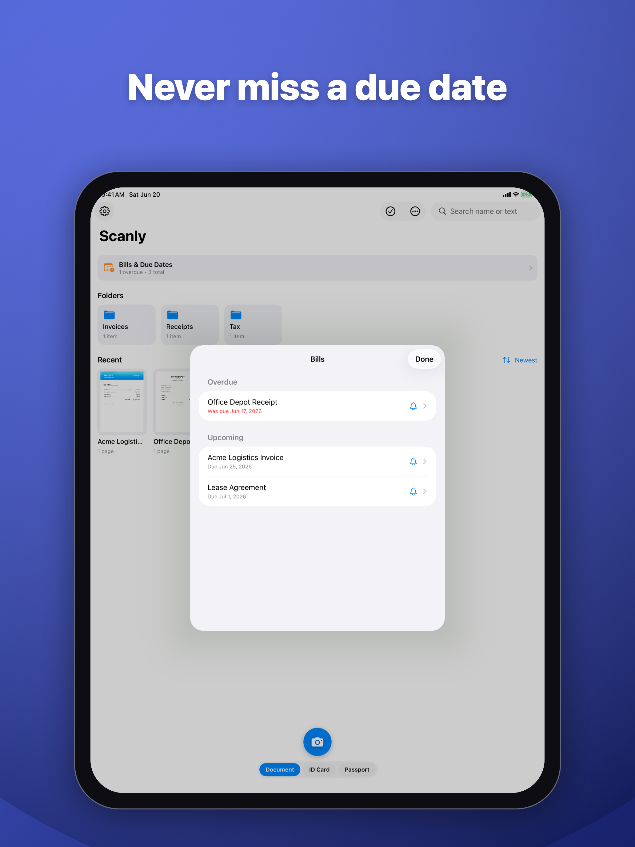 Scanly: Scan, Ask & Auto-File screenshot 8