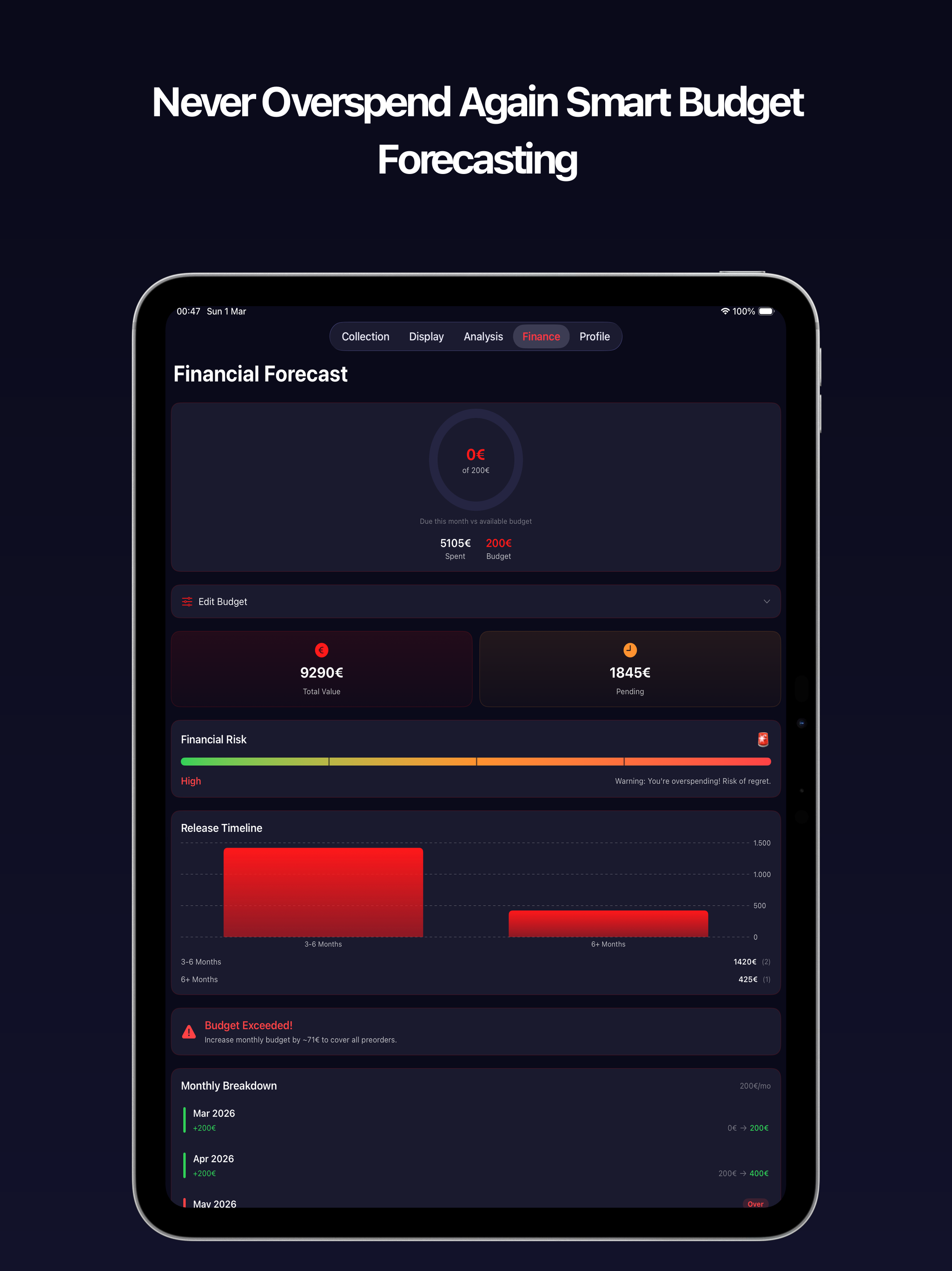 Collector: Figure Tracker