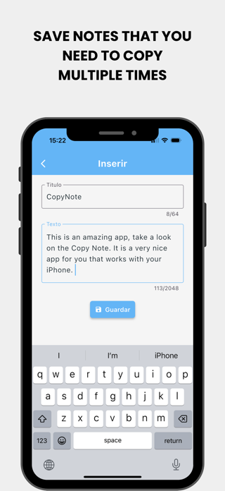 Copy Note: Copy with one touch Screenshot 2 of 6