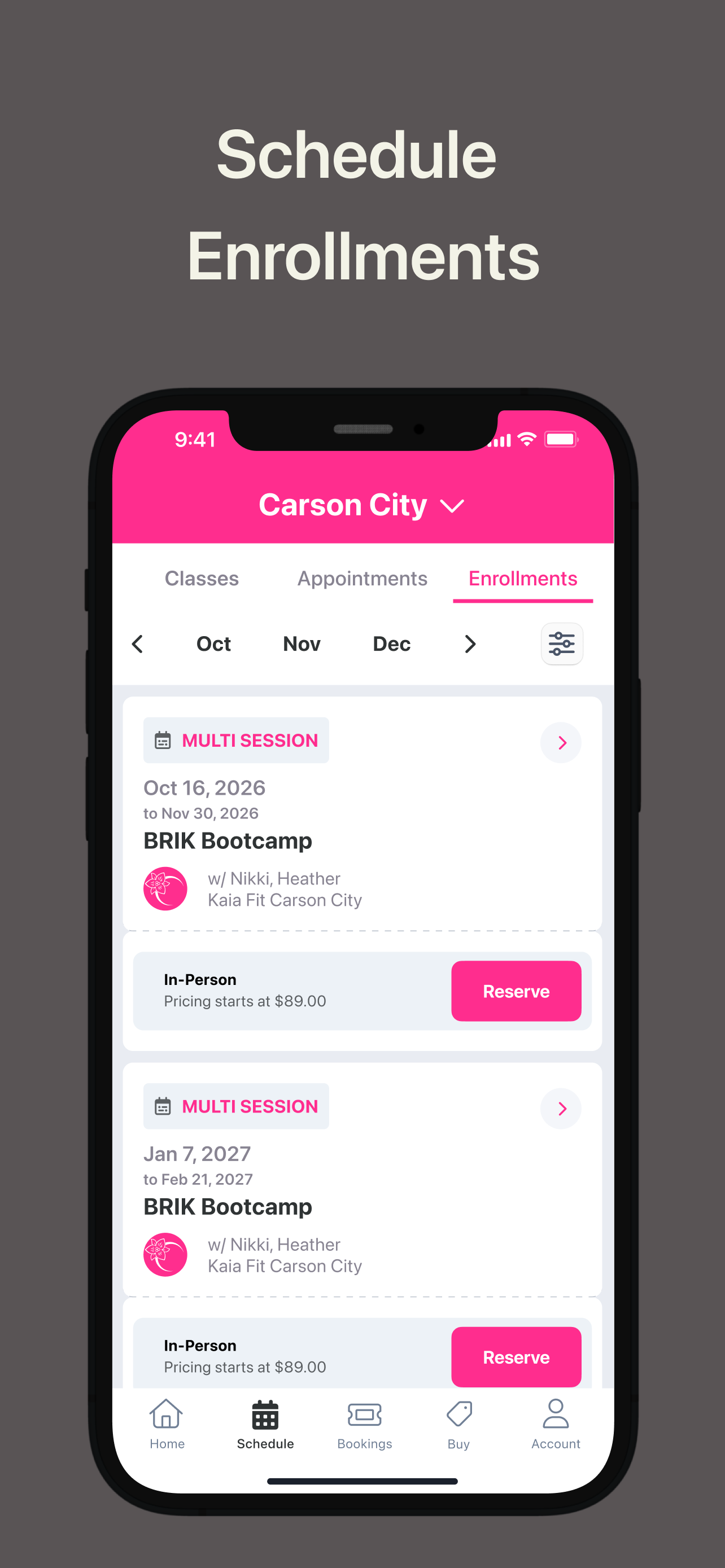 Kaia FIT App screenshot 7
