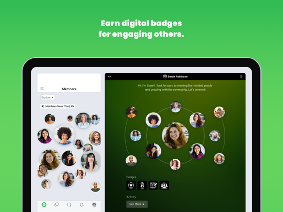 The iMpower App iPad screenshot 4 - Social Networking app