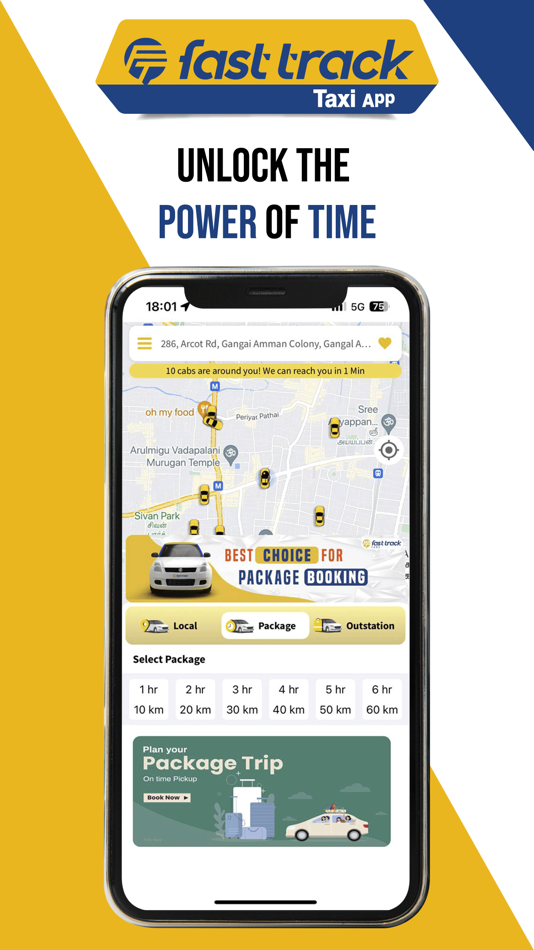 #3. Fasttrack Cabs (iOS) โดย: Fasttrack Pvt Ltd