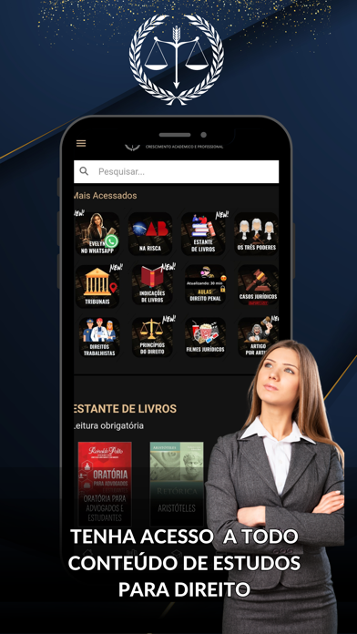 Direito | Conteúdo Jurídico Screenshot