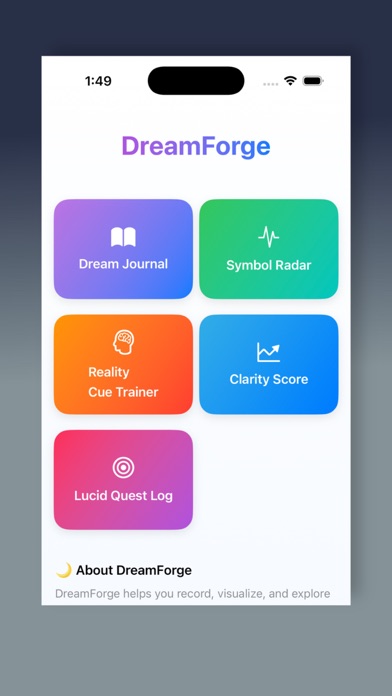 DreamForge Screenshot