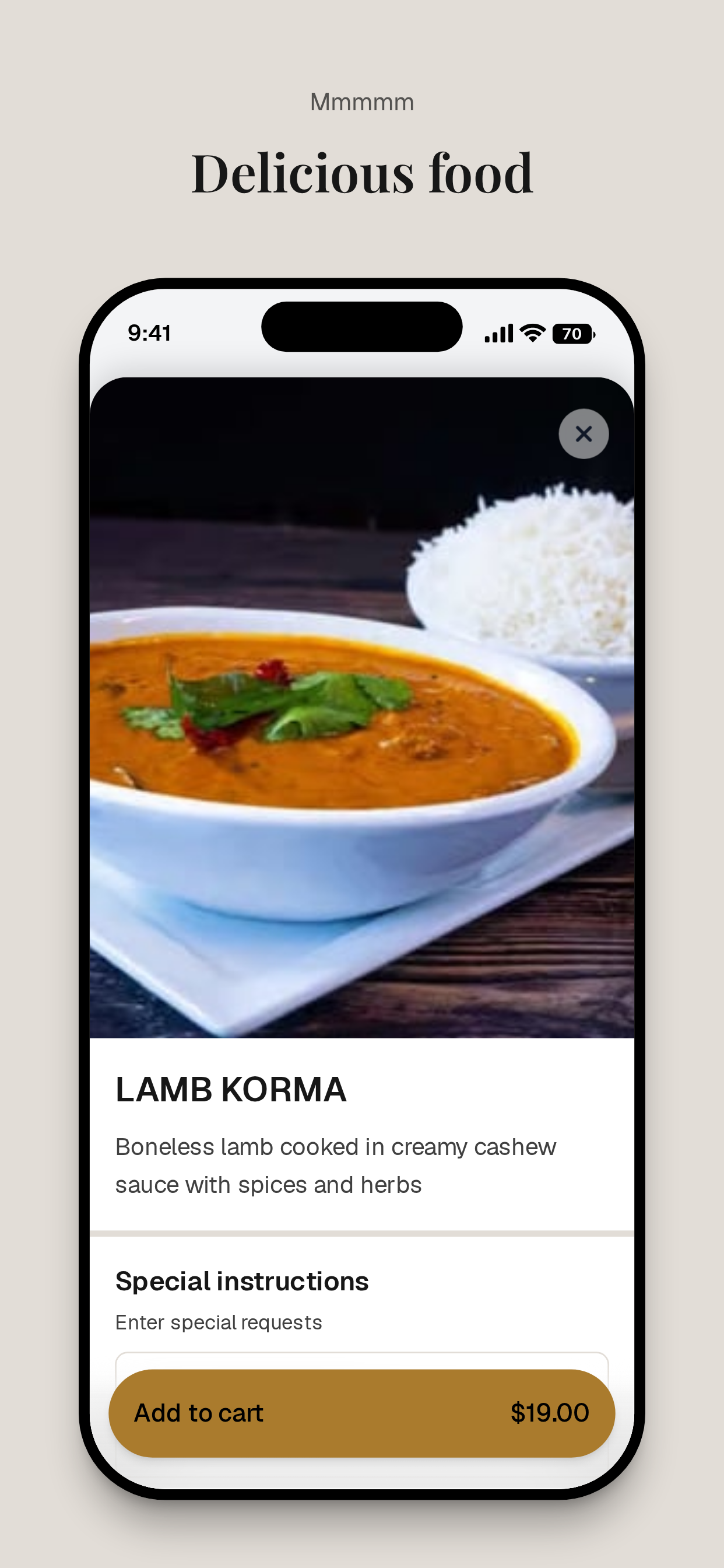 Amaravati Indian Cuisine To Go screenshot 5