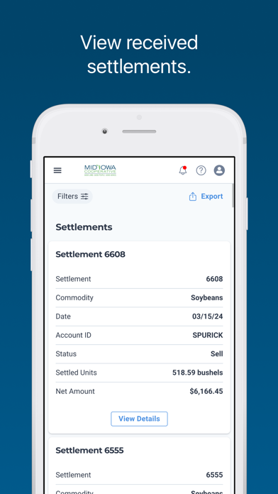 Mid-Iowa Cooperative Screenshot