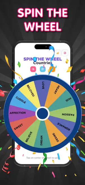 Spin The Wheel - Raffle App screenshot 1