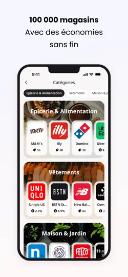 Capture d'écran de Coupert : Coupons & Cash Back sur iPhone 5