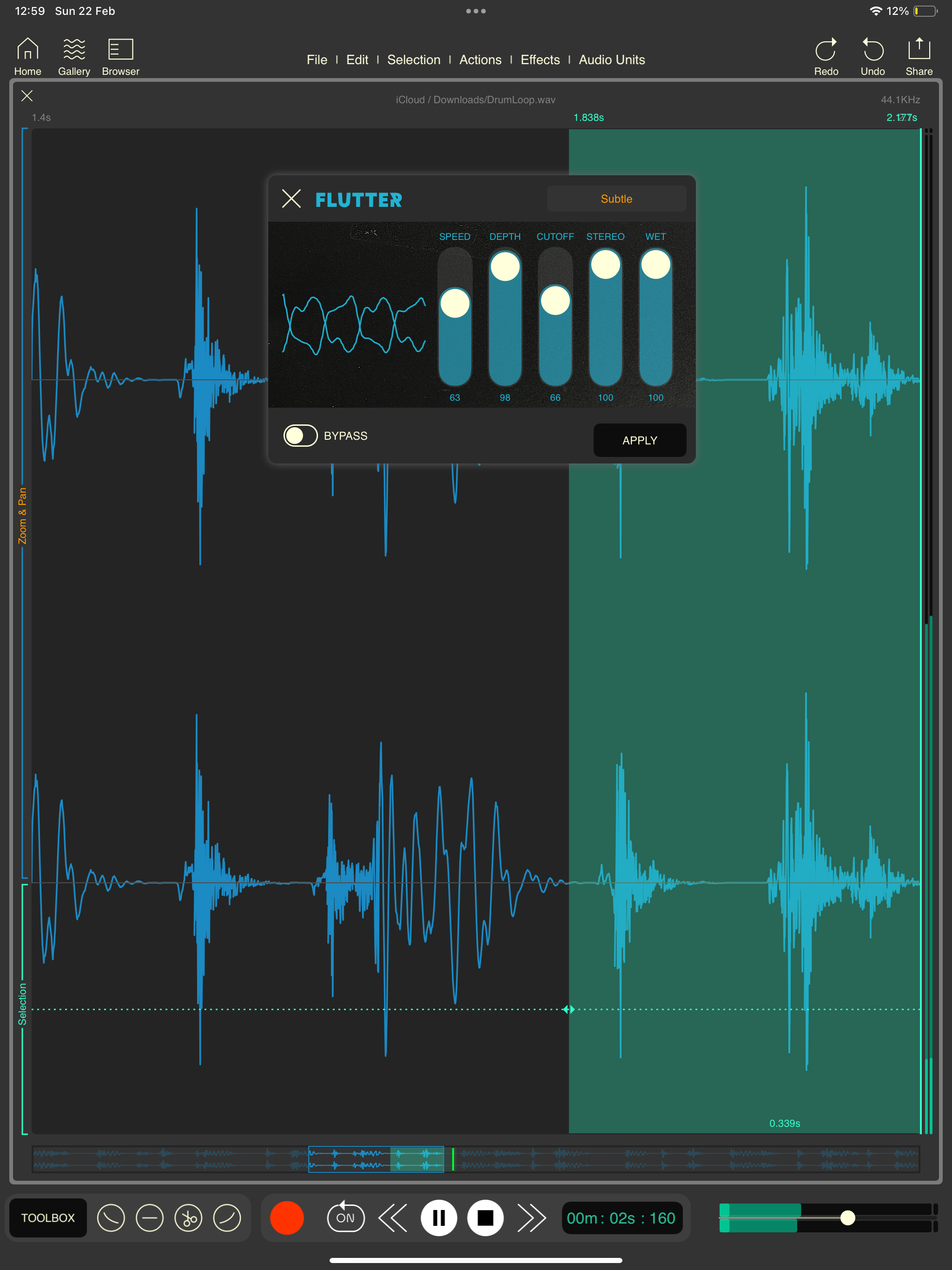 Wavebox Audio Editor