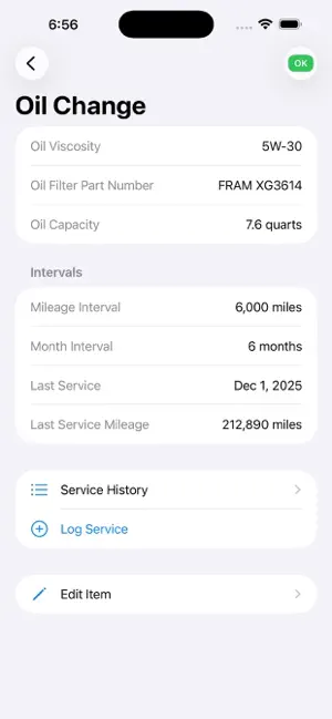 Maintained Car Care screenshot 3