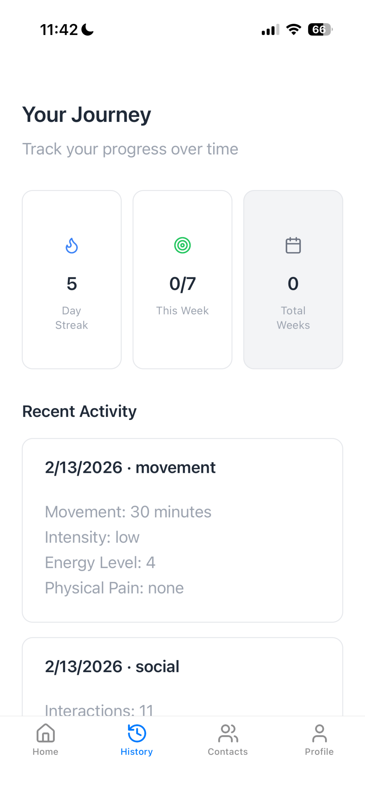 Haven: Mental Check-Ins screenshot 7