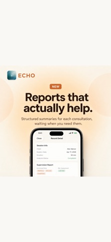 ECHO: AI Therapy Supervisor screenshot