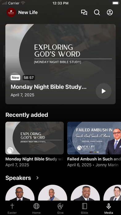 New Life Tabernacle UPC Screenshot