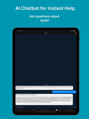 Learn Swift: Build iOS Apps iPad screenshot
