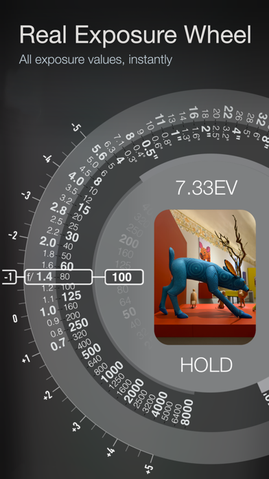 Screenshot #2 pour Light Meter Wheel