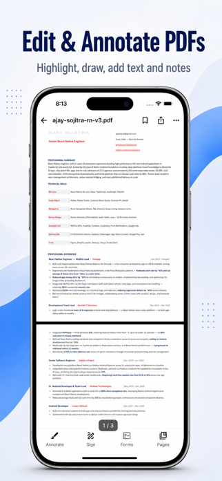 PDF Editor & Scanner Pro Screenshot 2 of 8