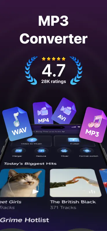 MP3 Converter - Audio Trimmer screenshot 1 of 8