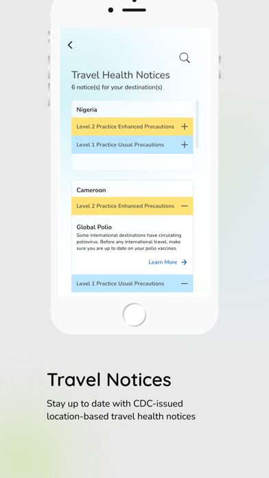 Travel Healthy! Screenshot