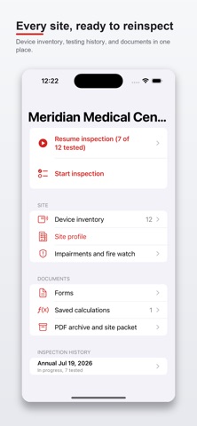 LoopWatt: Fire Alarm NFPA 72 iPhone screenshot