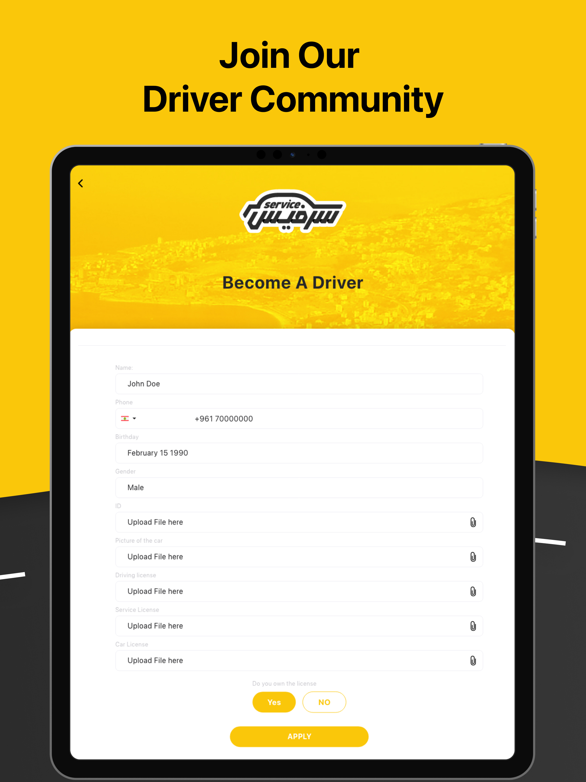 Service Drivers - Lebanon