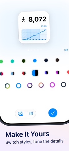步数小组件：锁屏计步器与活动提醒 screenshot