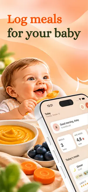 Baby Food Tracker - AllerLog screenshot 1