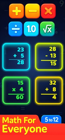 Mental Math Games for Kids screenshot