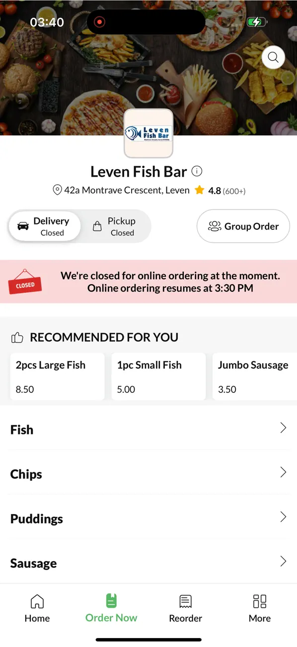 Screenshot #2 pour Leven Fish Bar