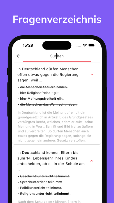 Einbürgerungstest 2025 Pro Screenshot