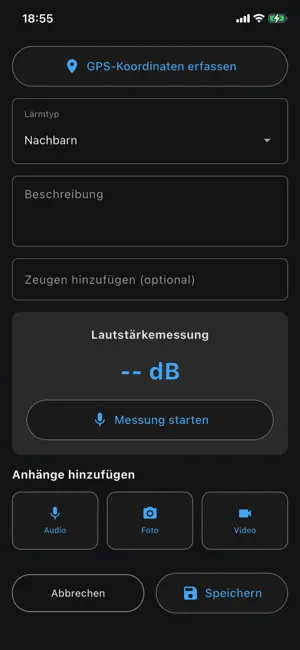 Noise Log dB Meter screenshot 3