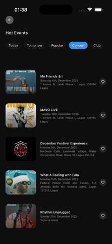 RichListApp screenshot