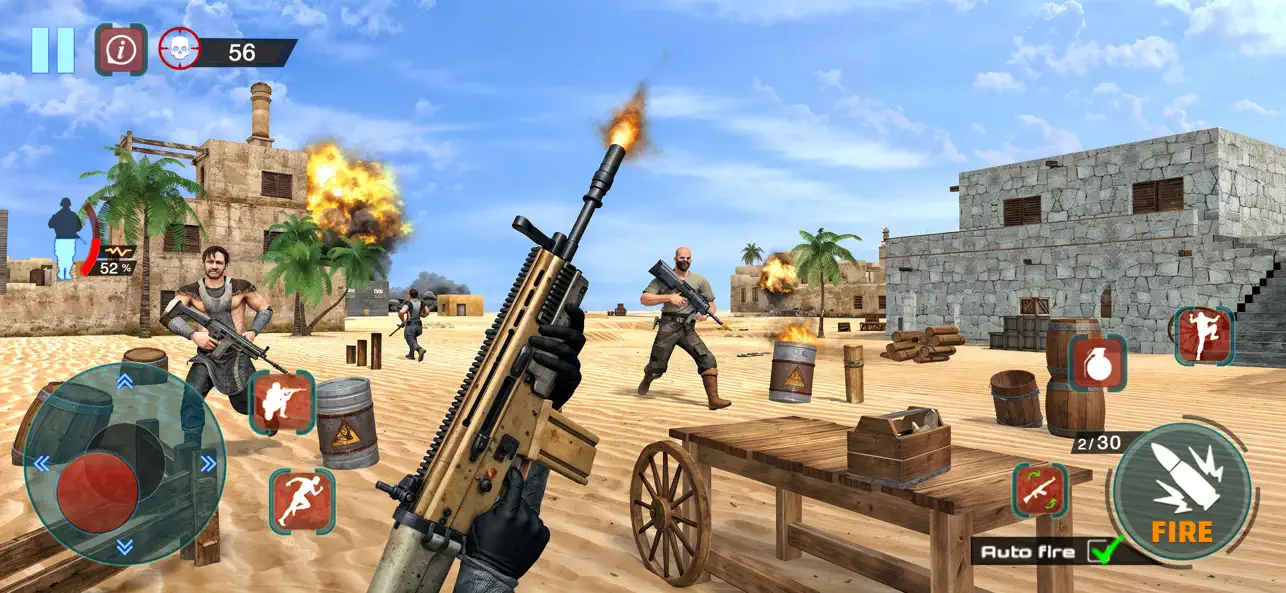 Screenshot #3 pour Jeu de tir FPS moderne