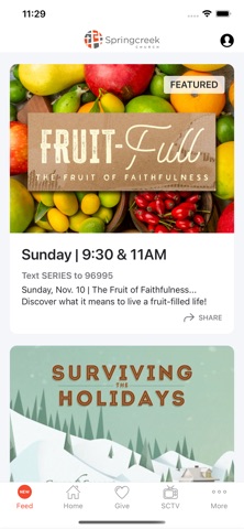Springcreek Church - Garland iPhone screenshot