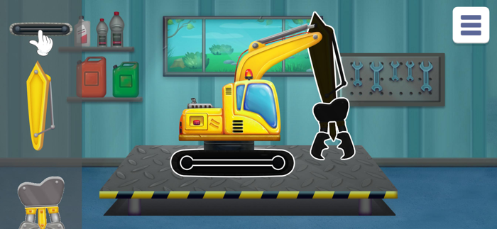 Tractor Truck Builder Games