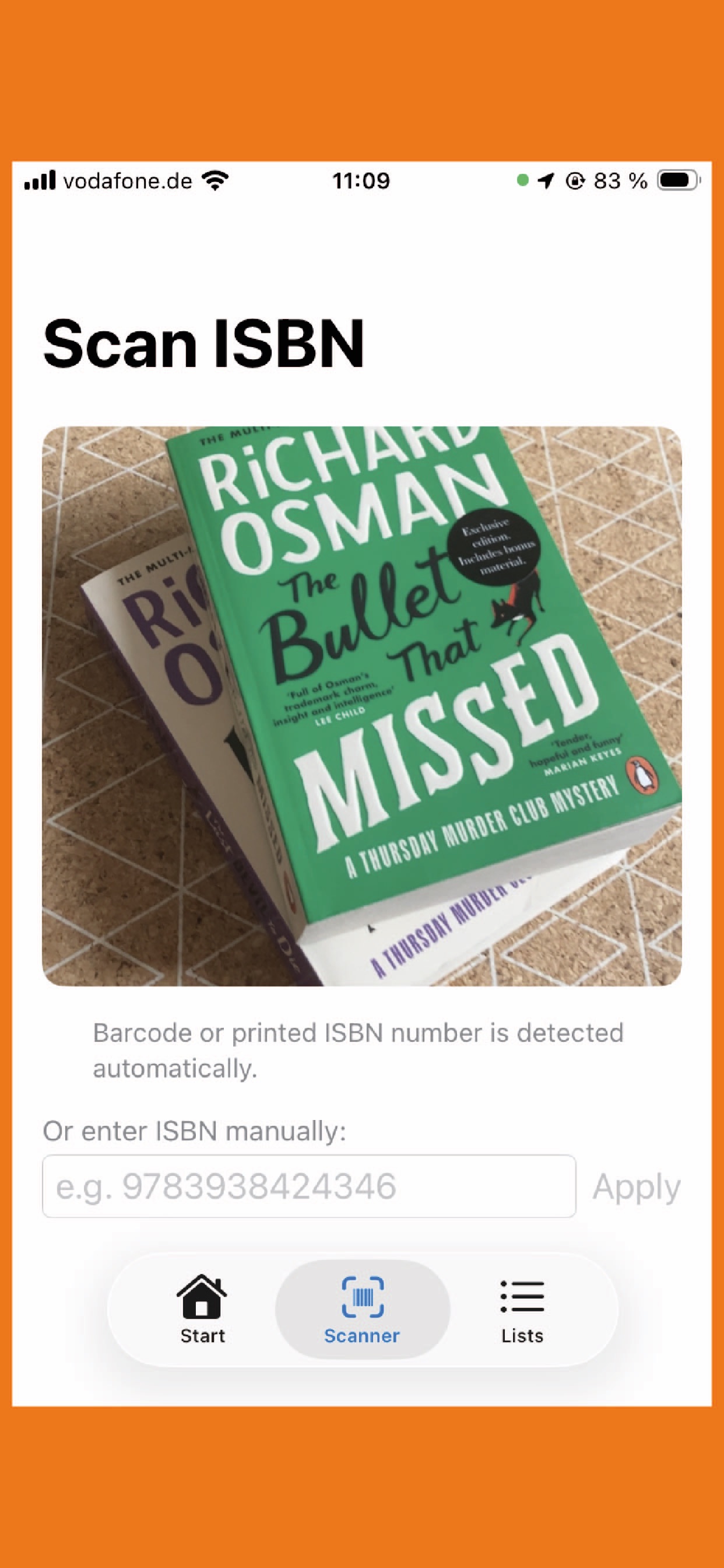 Screenshot 2 of BookScanner BL
