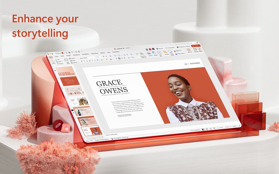 #1. Microsoft PowerPoint (macOS) Podle: Microsoft Corporation