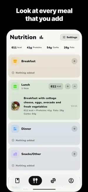 Fitvi: Calorie counter screenshot 3