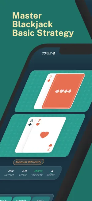 By The Book: Blackjack Trainer screenshot 1
