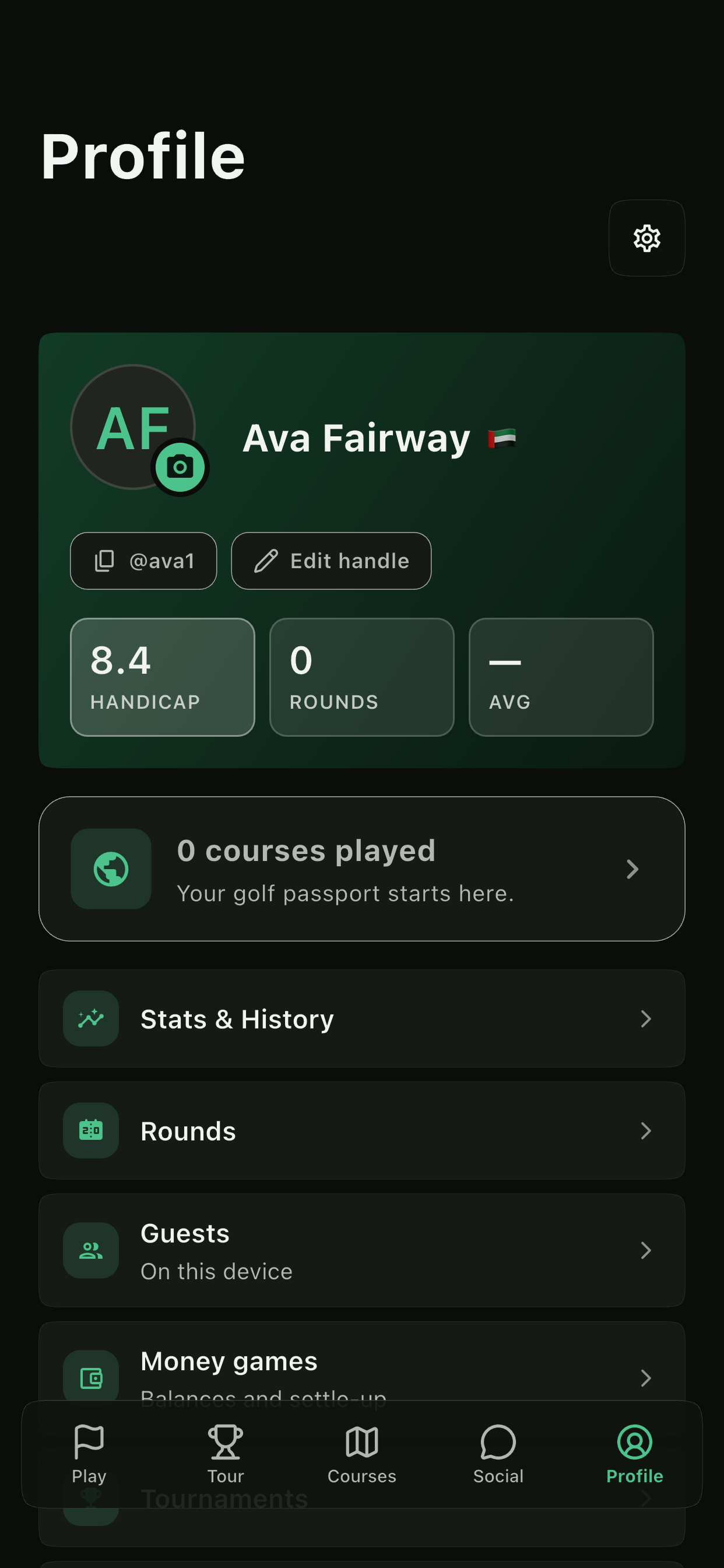 Ghoolf Book - Golf Scoring screenshot 3