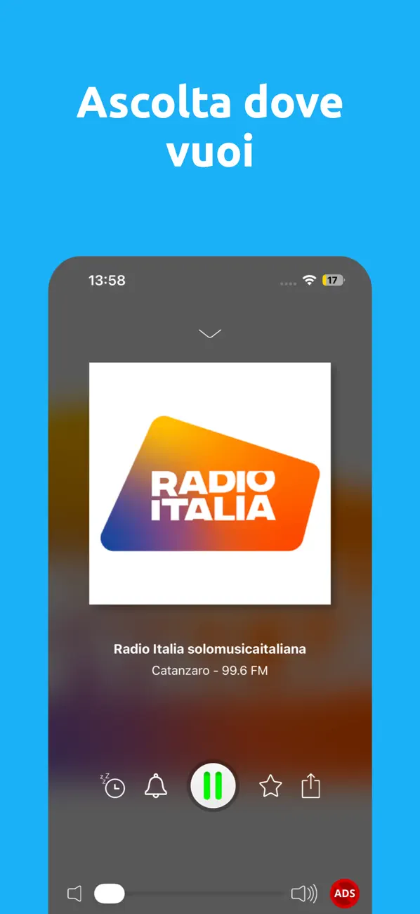 Screenshot #2 pour Radio Italia - FM e Online