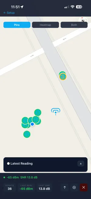 ThingsLog LoRa Mapper screenshot 2