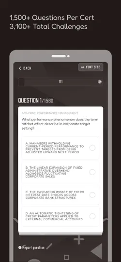 AFP Treasury Exam Prep (+AI) iPhone Screenshot 3