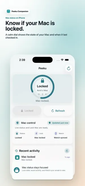 Peeku Companion screenshot 1