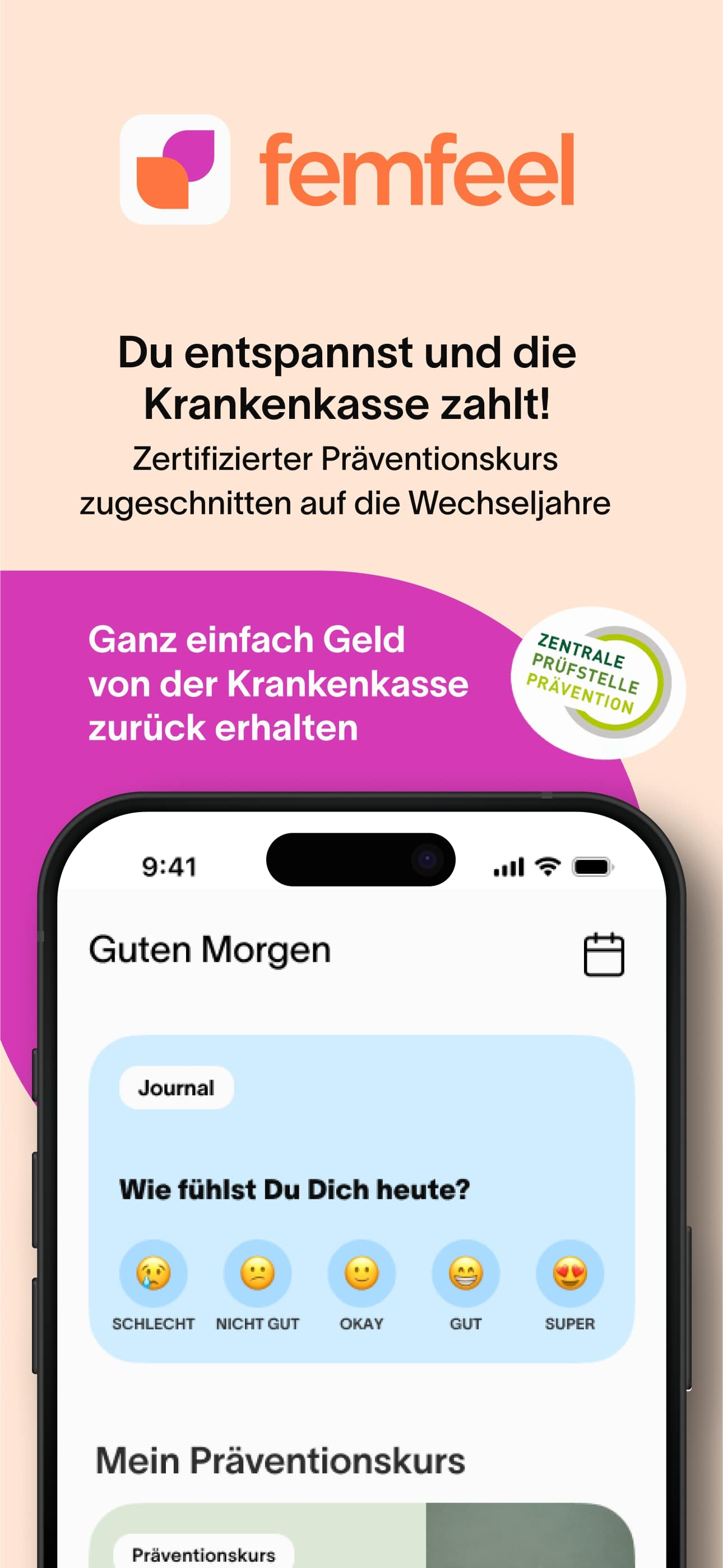 femfeel: Die Wechseljahre App