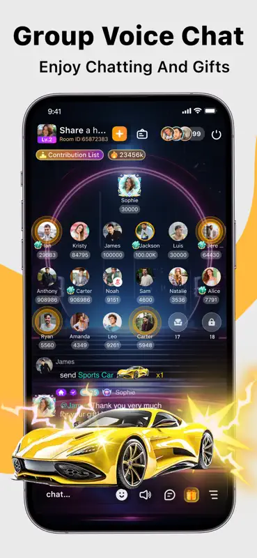 Saada - Live Chat Party screenshot 5 of 6