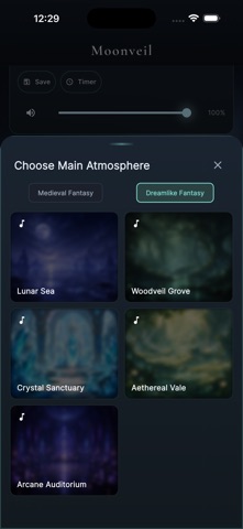 Moonveil screenshot