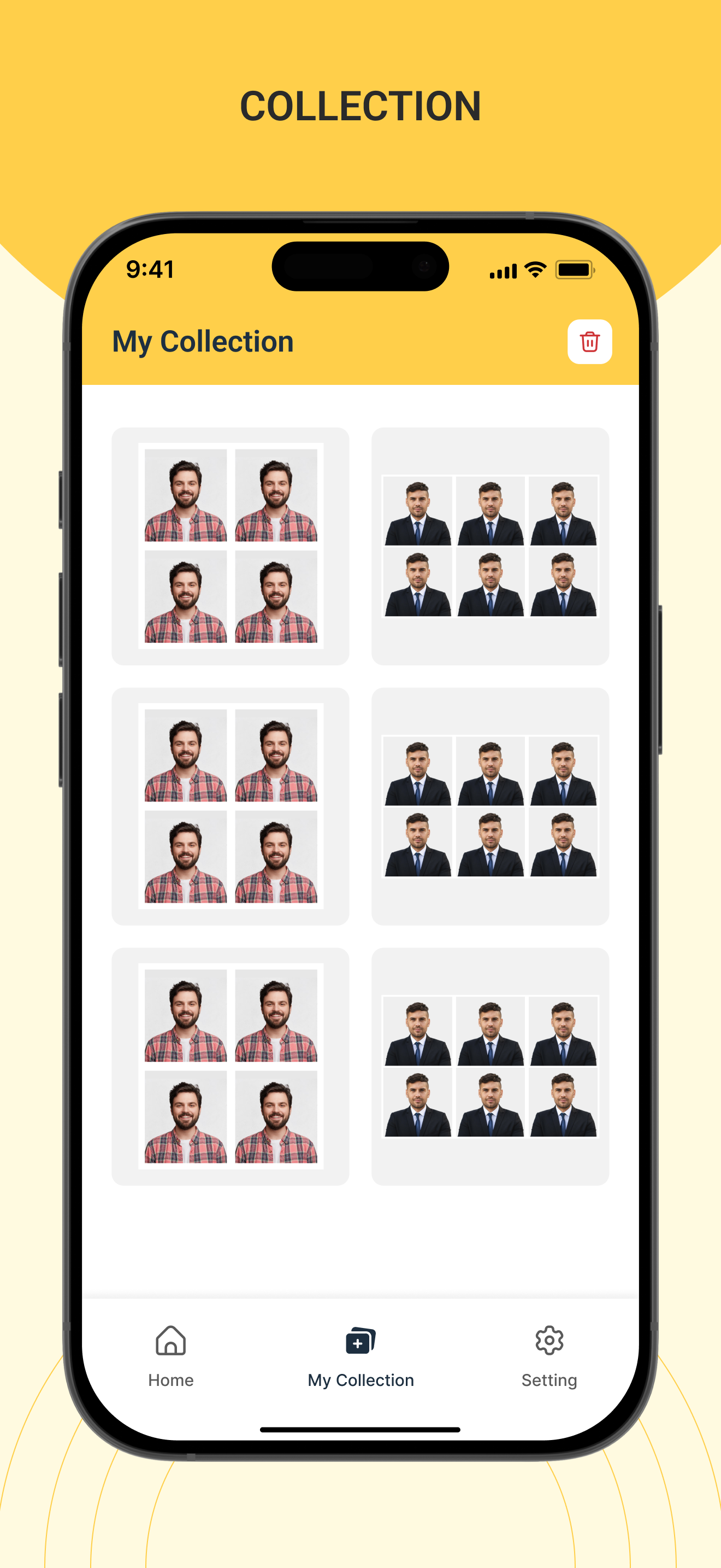 Passport Photo ID: AI Headshot