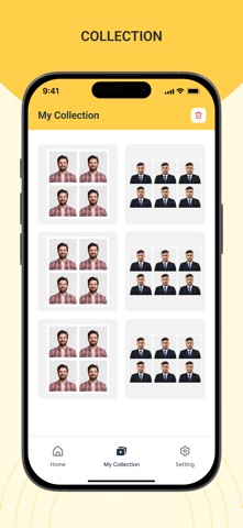 Passport Photo ID: AI Headshot iPhone screenshot