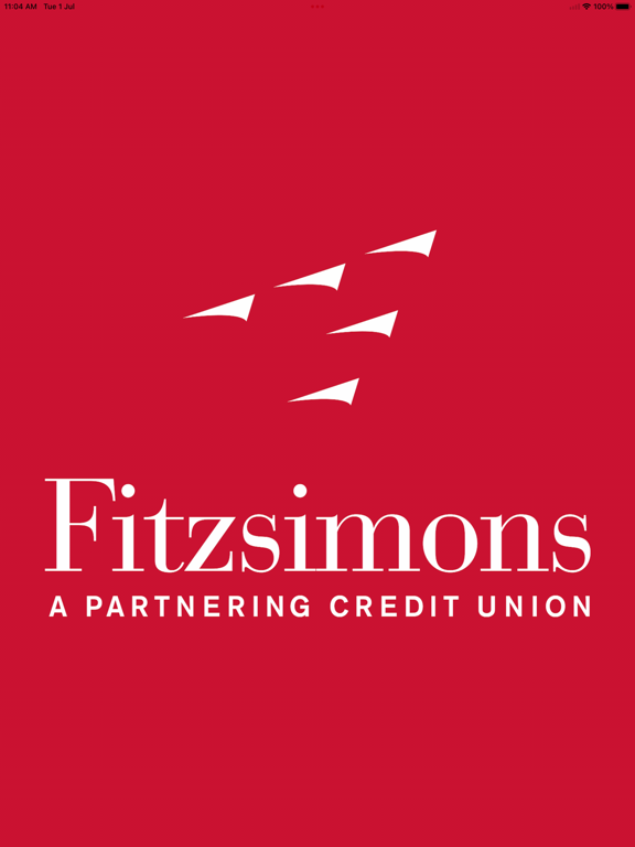 Fitzsimons Credit Union iPad screenshot 1 - Finance app